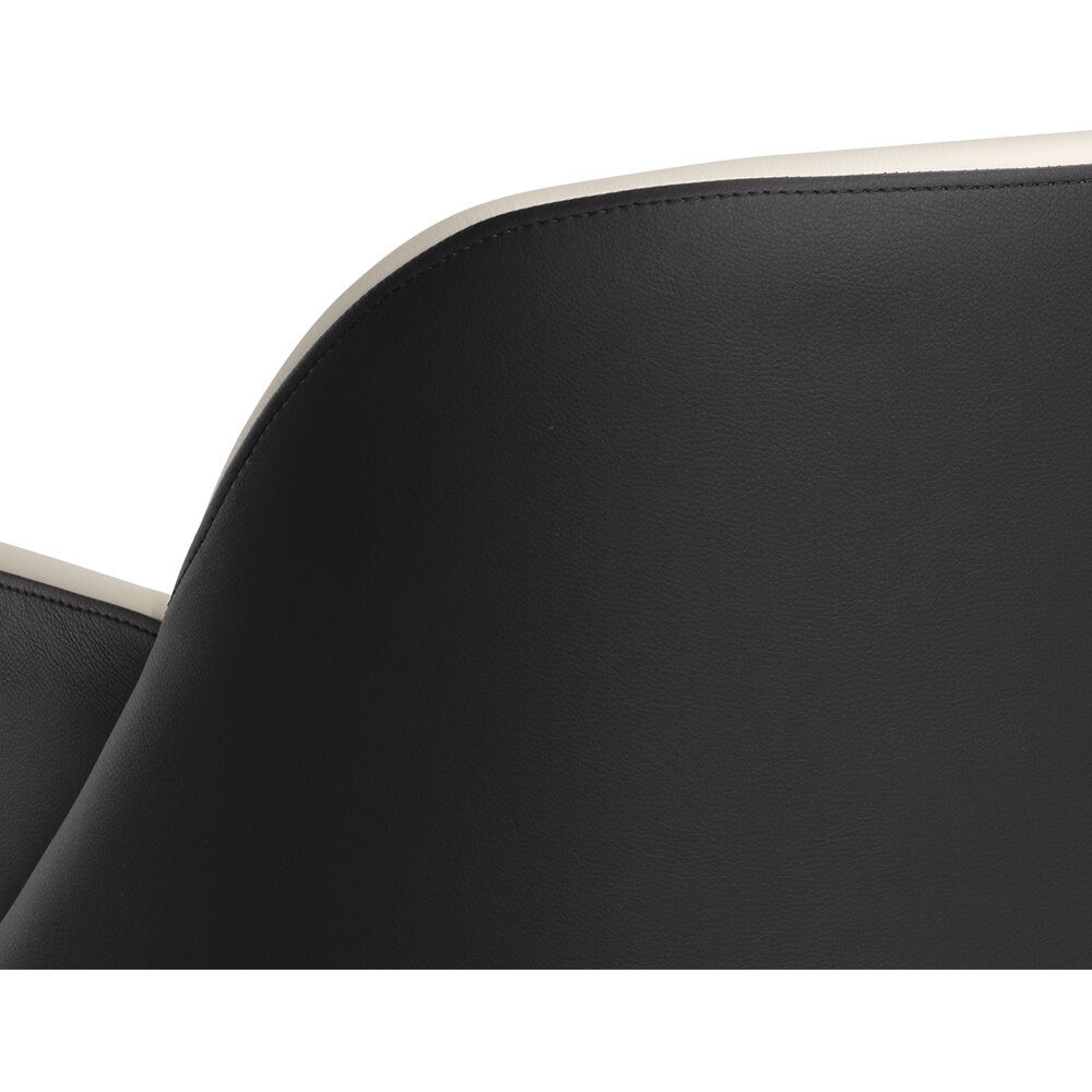 Hagan Dillon Cream / Dillon Black Dining Armchair